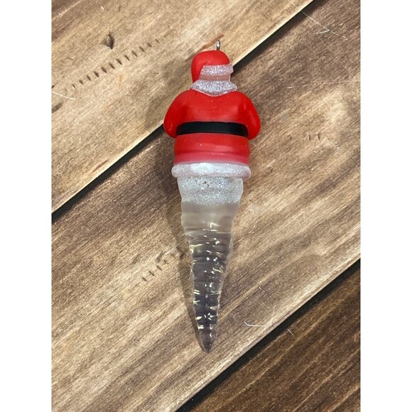 2014 HALLMARK KEEPSAKE ORNAMENT QX9093 COOL ICICLES SANTA BY NELLO WILLIAMS - Picture 6 of 6